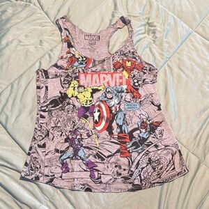 Marvel Heroes Graphic Tank Top